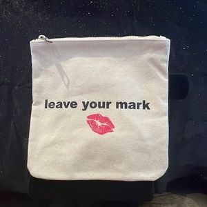 Leave Your Mark Cosmetic Bag